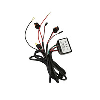 IDISON H4 Light Wiring 12V 130W 1pc Relay Wire Harness Controller BI LED Projector Lens Installation Aksesoris Lampu Mobil Baru
