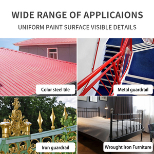 Benming Đa Màu Kim Loại Tùy Chỉnh Sơn Đa Chức Năng 300G Kim Loại Sơn Tốt Nhất Bán Kim Loại Sơn - Product Image 4