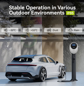 EV hızlı şarj tipi 1/tip 2/GB T 1/3 faz elektrikli araç şarjı istasyon 22KW/11KW/7KW duvara monte şarj istasyonu. - Product Image 4