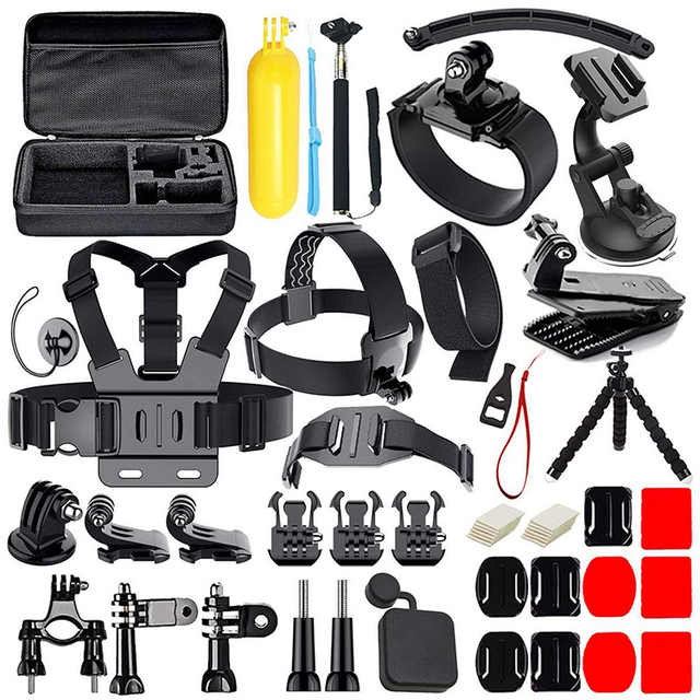 Best Sellers GoPro Hero Action Cameras 50 in 1 Accessories Mount Sets for GoPro Camera