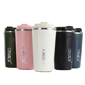 Personalizar <span class=keywords><strong>termo</strong></span> de doble pared de <span class=keywords><strong>vaso</strong></span> de viaje de vacío de acero inoxidable con aislamiento taza de café - Product Image 1