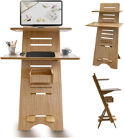 Wintop Smart Höhenverstellbarer Steh-Sitz-Schreibtisch aus Holz 18mm Dicke Pulverbeschichtete Oberfläche Anpassbare Farben Komfortabler Sitzkomfort