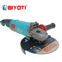 Meuleuse d'angle électrique BYT-AG1805 7 pouces 1600W haute puissance avec contrôle de vitesse 4000-8000 tr/min Outils électriques