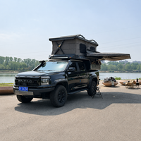 Cellule de Camping-Car Pick-up Pop-Up Tout-Terrain avec Salle de Bain, Caravane de Voyage de Haute Qualité