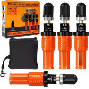 Hırs ayarlanabilir otomatik durdurma lastik deflatörü vana kiti (10-30 PSI) lastik hava aşağı aracı Offroad 4x4 vida-on otomatik lastik deflatörü - Product Image 1