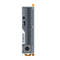 PLC de Automatización Industrial ZONCN con Comunicación Modbus/RS232/RS485 de 24V y 12 E/S