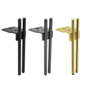 표준 품질 젓가락 현대 금속 스테인레스 스틸 가구 다리 액세서리 소파 다리 가구