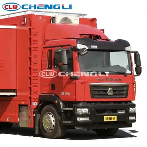Camión Camper Sinotruk Sitrak 4X2 para 24 Personas con Aire Acondicionado para Situaciones de Emergencia al Aire Libre - Product Image 2