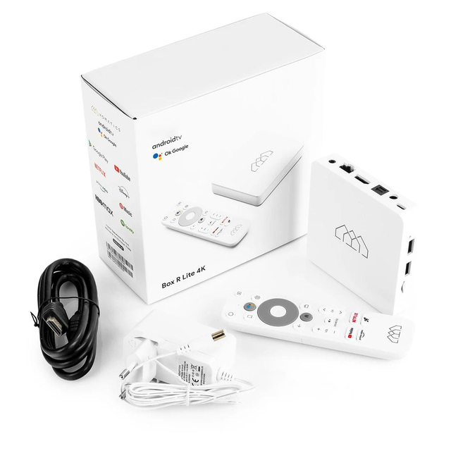 ELEBAO Box R Lite 4K SEI700B Google Certification Android 11 TV Box S905Y4 LPDDR4 2GB 32GB BT5.0 HAKO PRO Set-Top Box