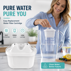 Cartucho de Filtro de Agua de Repuesto de Carbón Activado de 6 Piezas para Jarra de Agua Potable Doméstica - Product Image 1