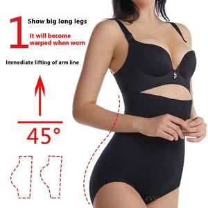 लुकुस्टम उच्च कमर शरीर के नीचे कूल्हे और पेट लिफ्ट के लिए बकल नीचे के साथ पेट की पैंट को आकार देना - Product Image 4