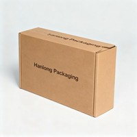 Maßgefertigte Wellpappe-Reißverschlussbox Digitaldruck Faltbare Versandkartons Biologisch Abbaubare Versandtasche mit Reißverschluss