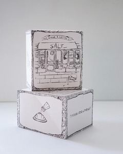 Emballage postal <span class=keywords><strong>de</strong></span> luxe pliable <span class=keywords><strong>de</strong></span> qualité alimentaire pour macarons brownies tranches <span class=keywords><strong>de</strong></span> gâteau beignets boîtes en papier pliantes durables - Product Image 1