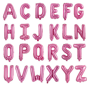 Globos de Letras Pequeñas de 16 Pulgadas en Dorado Brillante, Azul, Rosa y Plateado <span class=keywords><strong>para</strong></span> Decoración de Fiestas de <span class=keywords><strong>Cumpleaños</strong></span> - Product Image 4