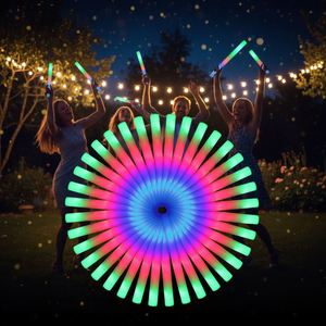 Barra de Espuma LED 2026 Multicolor, Barra Luminosa para Fiestas, Bastón Luminoso Intermitente con Luz Cambiante, Barra de Animación - Product Image 1