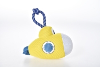 Jouet flottant pour chien, jouet à mâcher en peluche pour chien, jouet interactif pour chien en forme de sous-marin, jouet aquatique pour l'été