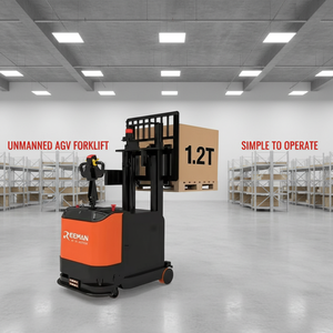 Solution de manutention automatisée : Robot AMR autonome avec navigation laser SLAM pour la logistique en entrepôt étroit, chariot à palettes HAMMER2.0 1200k - Product Image 1