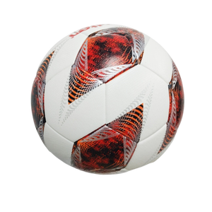 Ballon de football professionnel personnalisé taille 5, léger, en cuir PU thermocollé imprimé, pour matchs et entraînements en intérieur/extérieur - Product Image 1