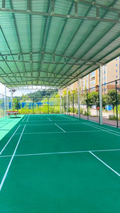 Gránulos de goma EPDM duraderos INOLP para canchas de tenis y baloncesto al aire libre Superficie de larga duración - Product Image 5