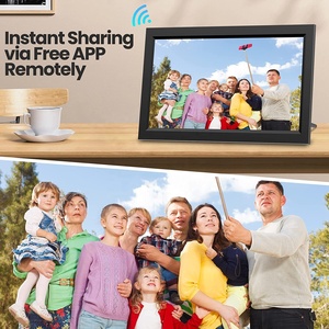 15.6 Inch <b>Large</b> Digital <b>Photo</b> <b>Frame</b> with 1920 * 1080 IPS Full HD Touchscreen, 32GB WiFi Smart <b>Frame</b> Share <b>Photos</b> Via Frameo App - Product Image 4