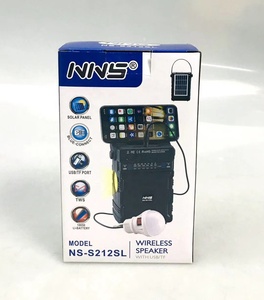 <span class=keywords><strong>Radio</strong></span> Ricaricabile NNS S212SL con USB, SD, TF, Mp3, Luce e Pannello Solare, <span class=keywords><strong>Radio</strong></span> AM/FM Tascabile - Product Image 6