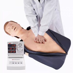 Mannequin de formation médicale en PVC avancé, demi-corps masculin, modèle humain pour la réanimation cardio-pulmonaire et la pratique des soins d'urgence - Product Image 2