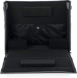 Free sample Makeup <b>Bag</b> with 2 Removable Pouches and Detachable <b>Dividers</b> and Made of Heavy Duty Nylon - Product Image 3