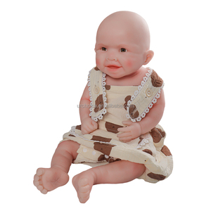 <span class=keywords><strong>Bebe</strong></span> Reborn 48CM Girl Full Solid Silicone Reborn Doll Hecho a mano Boca abierta Pintado Realista Tacto suave Muñeca hecha a mano Juguete - Product Image 4