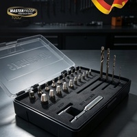 Kits d'extracteurs de vis industrielles de qualité supérieure pour vis dénudées et boulons cassés, outils à main, en coffret