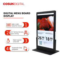 Kiosque de commande numérique en libre-service COSUN : Écran tactile rotatif pour les cafés, les commerces de détail et les restaurants