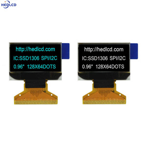 Módulo <span class=keywords><strong>de</strong></span> Pantalla OLED <span class=keywords><strong>de</strong></span> 0.96 Pulgadas 128*64 con Interfaz Paralela SPI I2C SSD1306 para Medidor <span class=keywords><strong>de</strong></span> Oxígeno en <span class=keywords><strong>Sangre</strong></span>, Venta <span class=keywords><strong>de</strong></span> Fábrica - Product Image 1