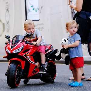 ユニセックスキッズ電気オートバイライドオンおもちゃ車のバッテリー12Vホイール付き5-7新しい状態の小型EVAホイール - Product Image 4