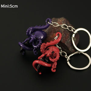 Llavero de Metal de 5 cm con Colgante de Pulpo de Valorant, Llavero de Sheriff de Arcane, Juguetes, Regalo Navideño, Llavero de Navidad - Product Image 3