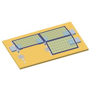 Signe d'art Toit plat Pv Supports de montage Dôme en D lesté Montage <span class=keywords><strong>solaire</strong></span> Structure de <span class=keywords><strong>panneau</strong></span> photovoltaïque - Product Image 6