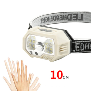 Potente lámpara <span class=keywords><strong>de</strong></span> <span class=keywords><strong>cabeza</strong></span> Camping Running impermeable COB LED faro recargable mejores bombillas faro <span class=keywords><strong>linterna</strong></span> - Product Image 2