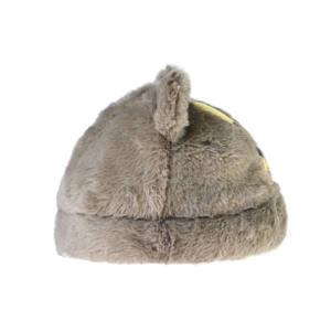Chapeaux animaux amusants en peluche personnalisés chapeau d'hiver de dessin animé pour bébé chapeau de protection d'oreille chaud et coupe-vent en peluche de style coréen - Product Image 4