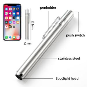 Linterna LED UV 365NM 395NM Pluma <span class=keywords><strong>ultravioleta</strong></span> Detector de <span class=keywords><strong>luz</strong></span> <span class=keywords><strong>Luz</strong></span> negra de acero inoxidable - Product Image 4