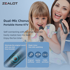 Có thể sạc lại loa với microphone Zealot s62m xách tay <span class=keywords><strong>mini</strong></span> Bluetooth âm thanh Loa ngoài trời với cổng <span class=keywords><strong>USB</strong></span> - Product Image 6