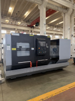 Tour horizontal CNC CK6163 robuste, haute précision, à banc plat, pour le tournage des métaux, prix usine