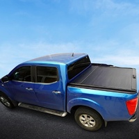 Couvercle rigide rétractable personnalisé de rouleau de couverture de lit de camion de tonneau d'alliage d'aluminium pour le canon de Nissan Navara NP300 Ssangyong Musso GWM
