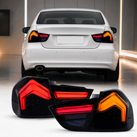 Feux arrière LED YU GUANG pour BMW Série 3 E90 2009-2012 LCI, accessoires de voiture, feux arrière améliorés, clignotants LED E90 LCI