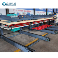 Ligne de production complète de machines de formage de tôles d'acier colorées à grande vitesse avec système d'empilage automatique et dérouleur hydraulique