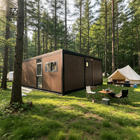 Maison Modulaire Extensible 20FT 40FT Préfabriquée – Conteneur en Acier Personnalisé avec Unité de Cuisine