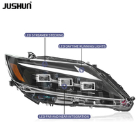 Phares LED JUSHUN pour Lexus ES 200h 300h ES250 ES300 ES350 2013-2014, nouvelles pièces automobiles, phare respectueux de l'environnement