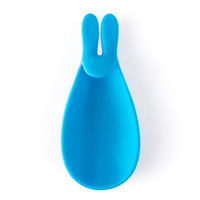 Support de thé en Silicone TB03 multifonctionnel, cuillère en Silicone, repose-thé en forme de lapin/Mini support de sac à thé