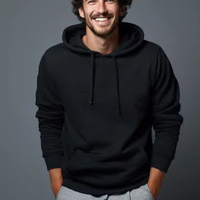 Custom Logo Cropped Unisex Hoodie Oversized Pullover <b>Sweatshirts</b> Men <b>Embroidery</b> Heavy Hoodies Custom Manufacturer - Product Image 5