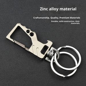 Porte-clés de voiture multifonctionnel avec ouvre-bouteille, pendentif unisexe, cadeau pour couple, porte-clés en alliage de zinc pour ceinture - Product Image 5