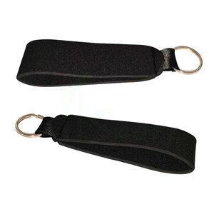 Sangle <span class=keywords><strong>de</strong></span> poignet multifonctionnelle légère en néoprène, porte-clés portable, sangle <span class=keywords><strong>de</strong></span> <span class=keywords><strong>main</strong></span>, cordon pour femme, porte-clés, <span class=keywords><strong>mousqueton</strong></span> - Product Image 2