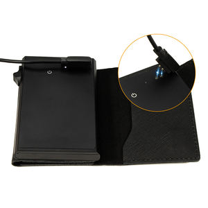 Trova il mio sottile astuccio per carta magnetica scatola magnetiche Mit RFID titolare della carta con GPS che segue il portafoglio di carte di credito per gli uomini - Product Image 5