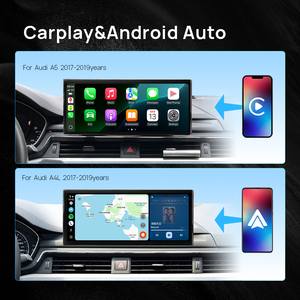 Android 13 Carplay 10.1/10.25/12.3inch cho Audi A4 A5 2017 2019 Xe Video máy nghe nhạc đa phương tiện GPS Wifi 4 gam Sim BT màn hình cảm ứng - Product Image 3